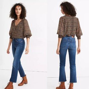 Madewell cali demi boot lockwood wash size 24